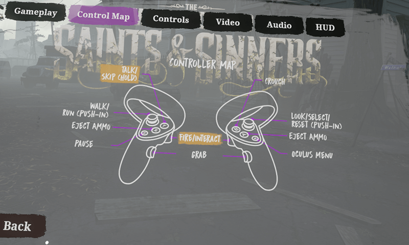 Saints and sinners psvr controls new arrivals